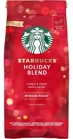 Starbucks Holiday Blend 190 g / Zrnková káva / Limitovaná edice
