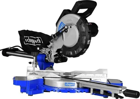 Scheppach HM216 / Pokosová pila / 2000 W / 4700 ot./min / 216 mm kotouč / laser