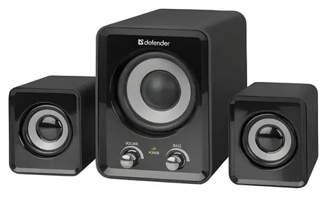 Defender Z4 černá / Reproduktory 2.1 / 11W / regulace hlasitosti / regulace basů / USB+3,5mm