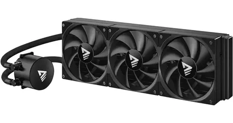 Savio Nox 360 černá / Vodní chlazení AIO / 360 mm / 3x 120 mm / pro Intel