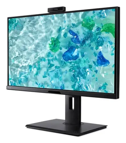 23,8" Acer Vero B8 B248YEbemiqprcuzx černá / Monitor / IPS / 1920x1080 / 100Hz / HDMI+DP / Webkamera