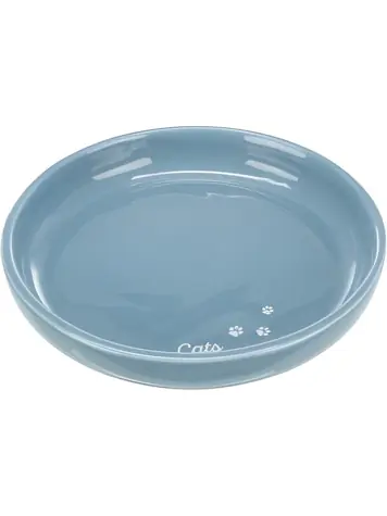 TRIXIE Ergonomická keramická miska XXL mělká / Miska pro kočky / 0,35 l / O 18 cm