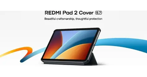 Xiaomi Redmi Pad 2 9.7 Cover černá / Pouzdro pro tablet / stojánek / Wake & Sleep