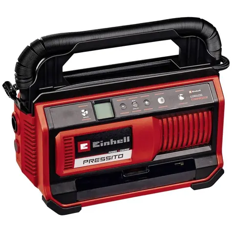 Einhell PRESSITO 18/25 / Aku kompresor / 18 V / 25 l/min / Tlak 11 bar / Bez aku