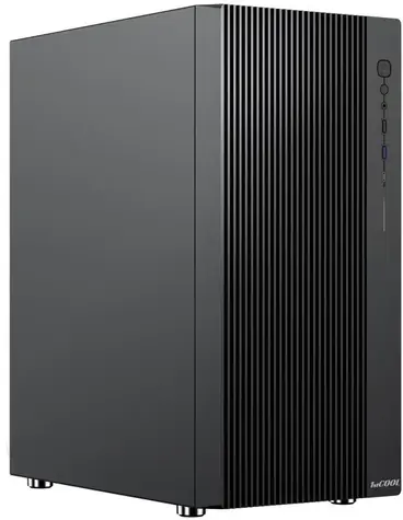 1stCOOL GAMER 4 černá / PC skříň / Mid Tower / bez zdroje / 2x 120mm fan / USB 3.0 / USB-C