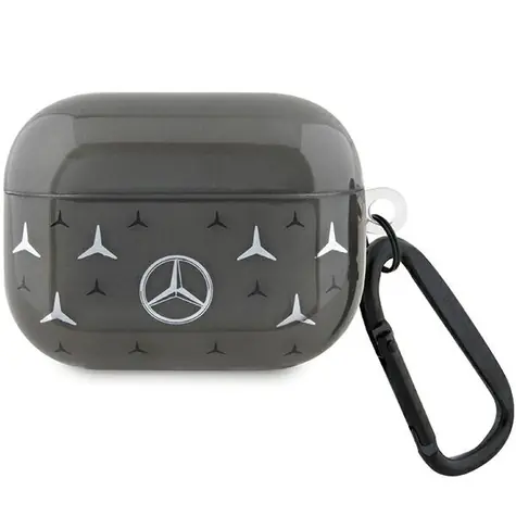 Mercedes MEAP8DPMGS Pouzdro pro Apple AirPods Pro černá / Pouzdro / Star Pattern vzor