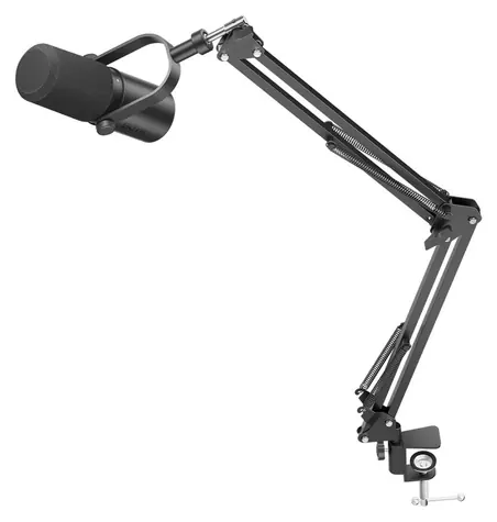 BOYA CastMic P60B černá / Stolní mikrofon / USB / XLR / vč. ramene