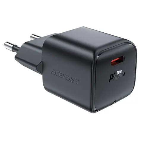 Acefast A73 Mini PD20W GaN černá / Nabíječka / USB-C / 20W