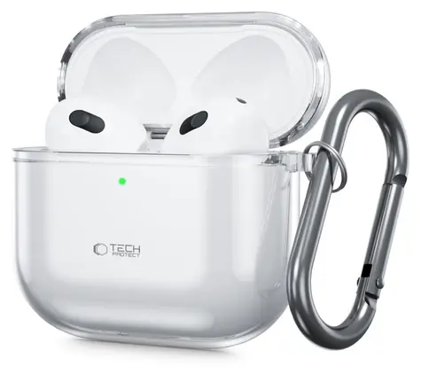 Tech-Protect FlexAir Case transparentní / Pouzdro / pro Apple AirPods 4