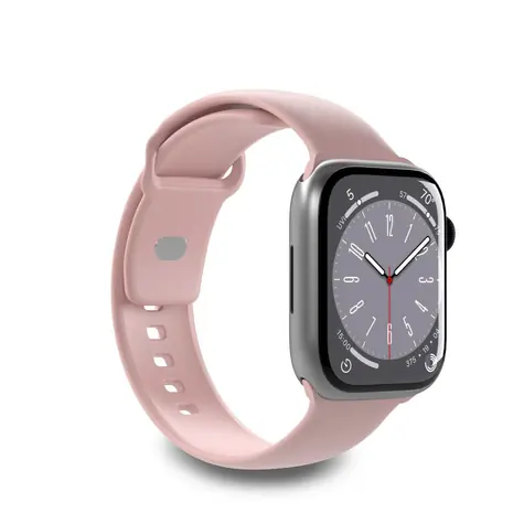 Puro Icon růžová / Řemínek pro Apple Watch / 38/40/41 mm / Silikon / 2 ks