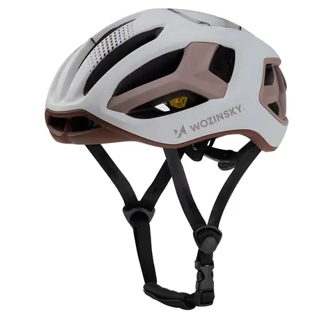 Wozinsky Ultralight Taupe / Cyklistická helma / silniční / obvod hlavy 54-58 cm