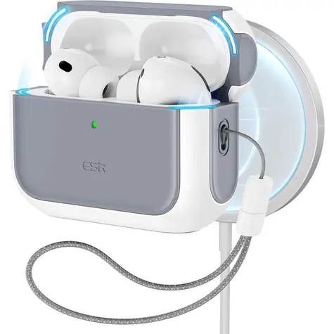 ESR Orbit HaloLock pro Apple AirPods Pro 3 bílá / Pouzdro pro sluchátka / MagSafe
