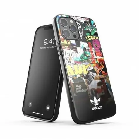 Adidas Snap Case Graphic AOP vícebarevný / Ochranný kryt / pro Apple iPhone 12 Pro Max