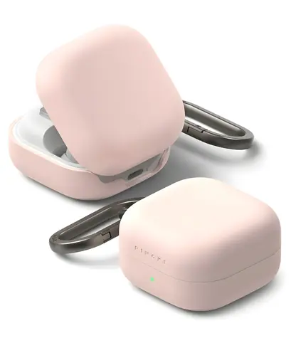 Ringke Silicone Case pro Samsung Galaxy Buds 4/4 Pro růžová / Pouzdro / silikonové