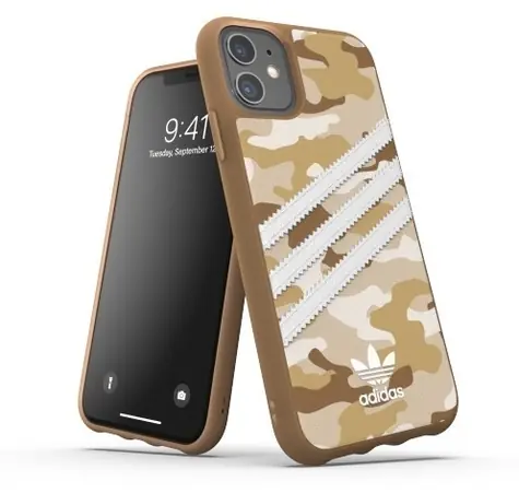 Adidas OR Molded Case CAMO WOMAN hnědá / Kryt / Apple iPhone 11 Pro