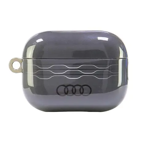 Audi IML Geometric Pattern pouzdro pro Apple AirPods Pro 2 šedá / Pouzdro / Apple AirPods Pro 2