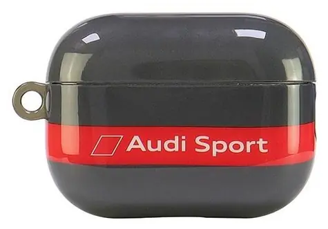 Audi IML Sport Case šedá / Pouzdro pro sluchátka / Apple AirPods Pro 2