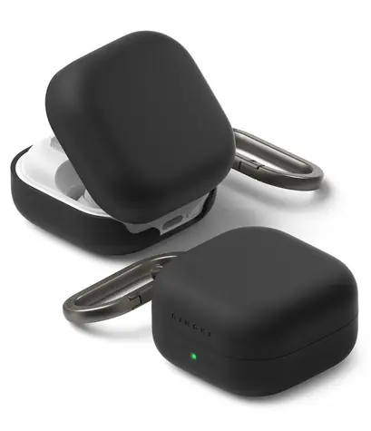 Ringke Silicone Case Samsung Galaxy Buds 4 Pro/4 černá / Pouzdro pro sluchátka / silikonové