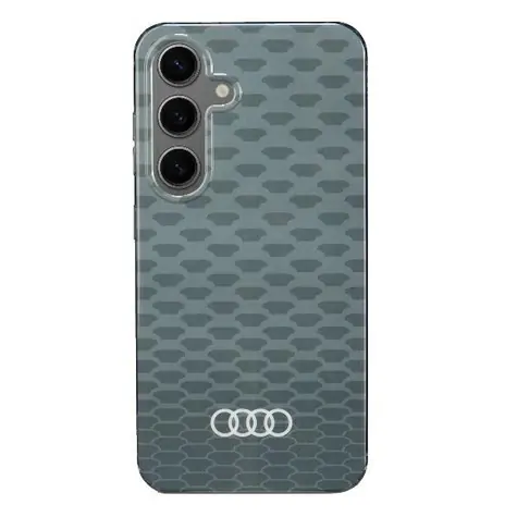 Audi IML Stitching Pattern kryt pro Samsung Galaxy S24 šedá / Kryt / MagSafe / Hardcase