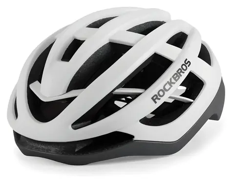 Rockbros HC-58WG-L bílo-šedá / Cyklistická helma / velikost 58-61 cm