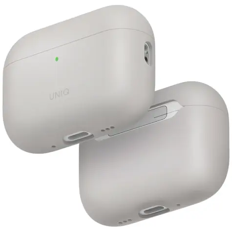Uniq Lino béžová / Pouzdro pro AirPods Pro / Silikon