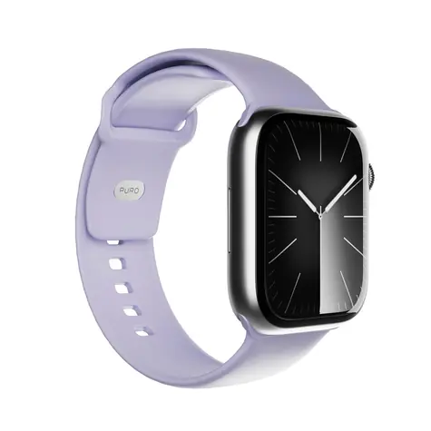 Puro ICON fialová 38/40/41/42mm / Silikonový řemínek / pro Apple Watch