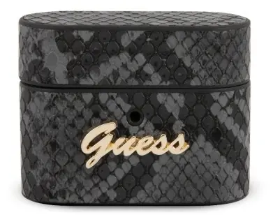 Guess Python Collection pouzdro pro Apple AirPods Pro černá / Pouzdro