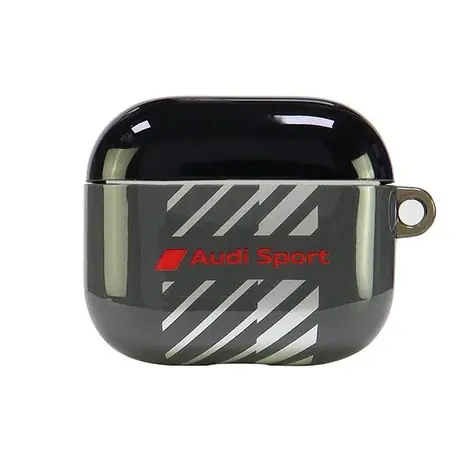 Audi IML Sport pouzdro pro Apple AirPods 3 černá / Pouzdro / Apple AirPods 3