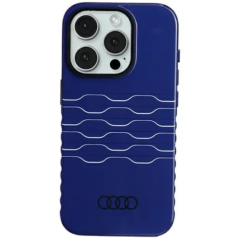 Audi IML MagSafe modrá / Kryt / pro Apple iPhone 15 Pro
