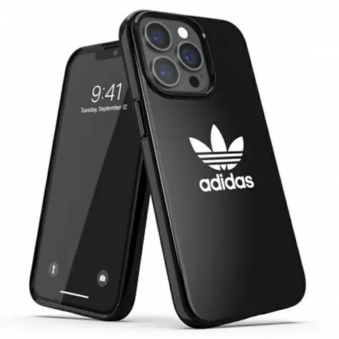 Adidas SnapCase Trefoil černá / Kryt / Apple iPhone 13 Pro Max
