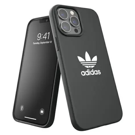 Adidas Silicone černá / Pouzdro / Apple iPhone 13 Pro Max