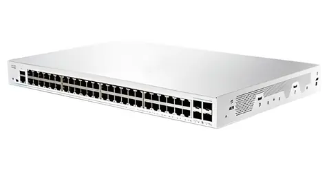 Cisco CBS250-48T-4G / Switch / 48x GbE RJ-45 / 4x GbE SFP / L2/L3 / REFRESH