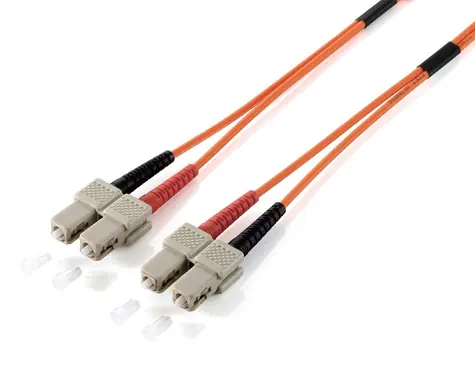 Equip SC-SC žlutý / Optický patchkabel / Singlemode OS2 / Duplex / 10 m