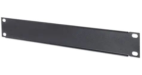 Intellinet Záslepka do 10" racku černá / Záslepka / 1U / 270x44,5x8 mm / ocel