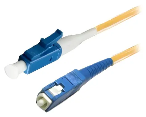 XtendLan FO patch LC-SC 1m / Optický patch kabel / simplex / SM 9/125 OS2 / G.652d / LS0H