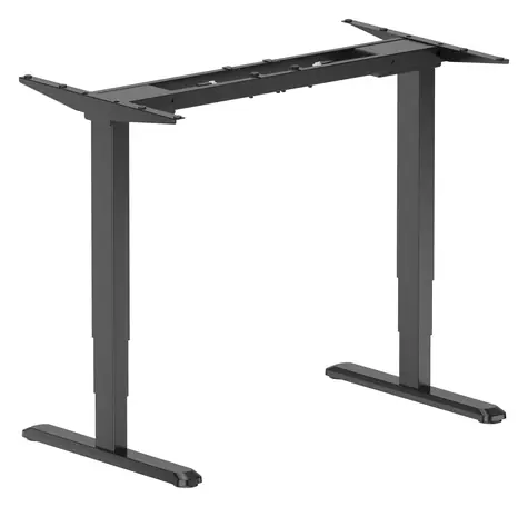 Equip Elektrická výškově nastavitelná stolní podnož černá / Stolní podnož / 62-126 cm / nosnost 125 kg / 2 motory