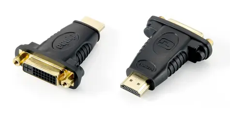 Equip redukce HDMI-DVI-I černá / Redukce / Bidirekční / max. 1920x1200