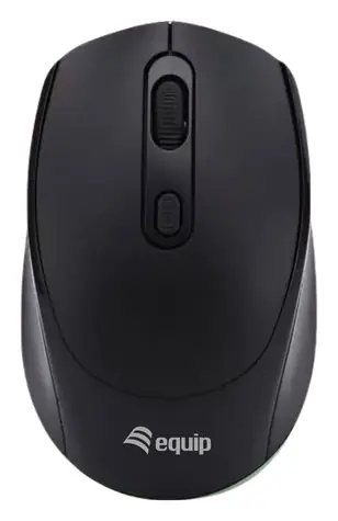 Equip Bezdrátová myš Dual Mode černá / Myš / 4 tlačítka / 2,4 GHz / 1600 DPI