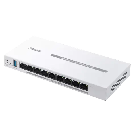 ASUS ExpertWiFi EBG19P bílá / Router / VPN / 8x Gigabit LAN / PoE