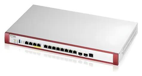 ZyXEL USG Flex 700H / Firewall / 12x RJ-45 / 2x SFP+ / PoE+ / 19" rack / SPI 15 Gbit/s