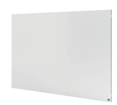 NOBO Infinity Steel 90x60 cm bílá / Magnetická tabule / bezrámová / ocelový povrch