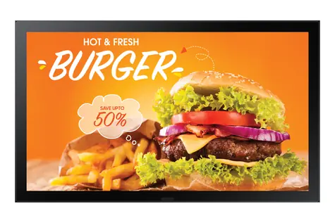 24" Samsung OH24B černá / Venkovní signage displej / FHD 1920x1080 / 1500cd-m2 / IP66 / Wi-Fi