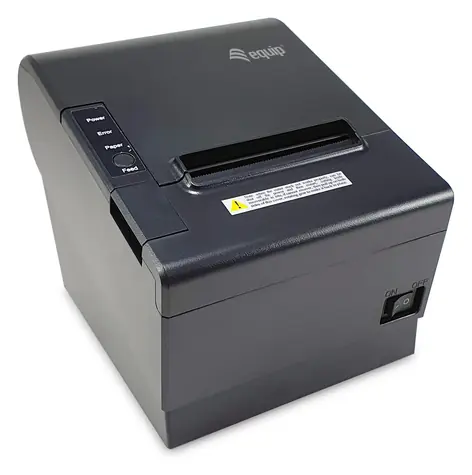 Equip Tiskárna účtenek 80mm černá / Tiskárna účtenek / USB/Ethernet/RS232 / Automatický řezač / 203 x 203 DPI