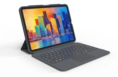 ZAGG Pro Keys+Trackpad černá, šedá / Klávesnice / Apple iPad 10.2" / podsvícená / EN layout