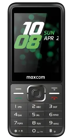 Maxcom MM244 SE černá / Mobilní telefon pro seniory / 2.8" / DualSIM / FM rádio / USB-C