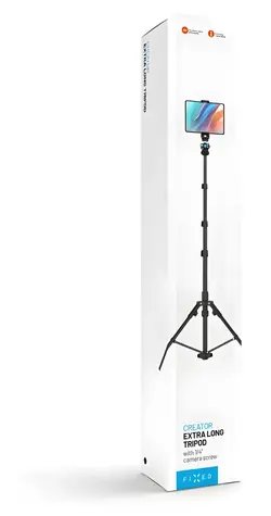 FIXED Creator Tripod černá / Stativ / výška 190 cm / 1/4" závit / nosnost 5 kg