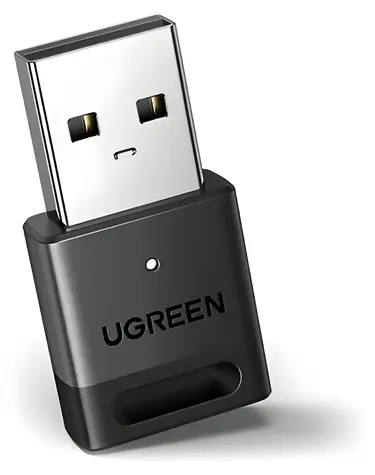 Ugreen Bluetooth adaptér USB-A černá / Bluetooth adaptér / Bluetooth 5.3 / USB-A