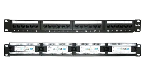 XtendLan / Patch panel / 19\" / 24 portů / Cat5e
