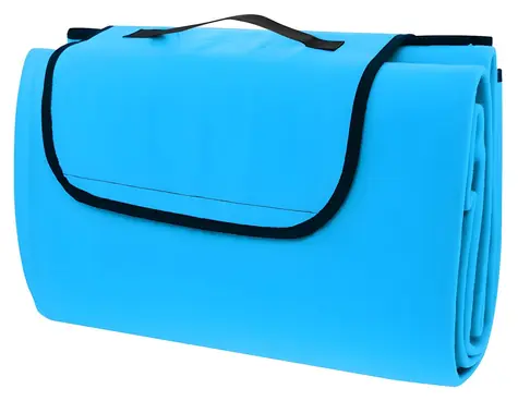 CALTER GRADY modrá / Pikniková deka / 200x150 cm / alu fólie