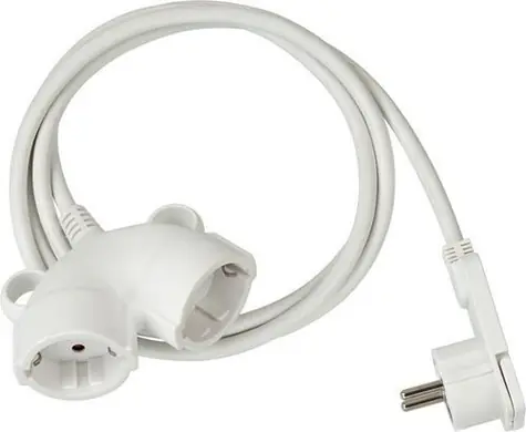 Brennenstuhl Prodlužovací kabel bílá / Prodlužovací kabel / 10 m / 2 zásuvky / se zemněním